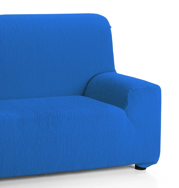 Martina Home 3 Seater Stretch Sofa Cover, Fabric, Electric Blue, 3 Plazas (170 a 220 cm)