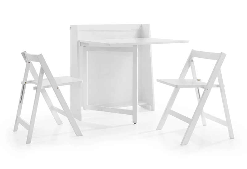 Julian Bowen Helsinki Compact Folding Dining Set - White Sets