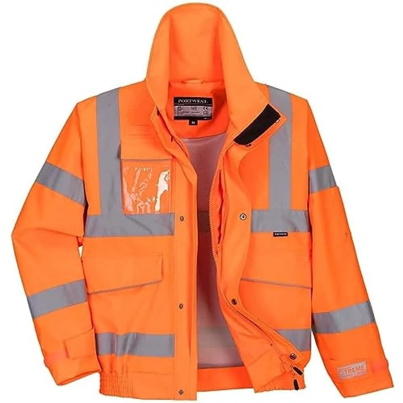 Portwest Extreme Bomber Jacket, Color: Orange, Size: L, S591ORRL