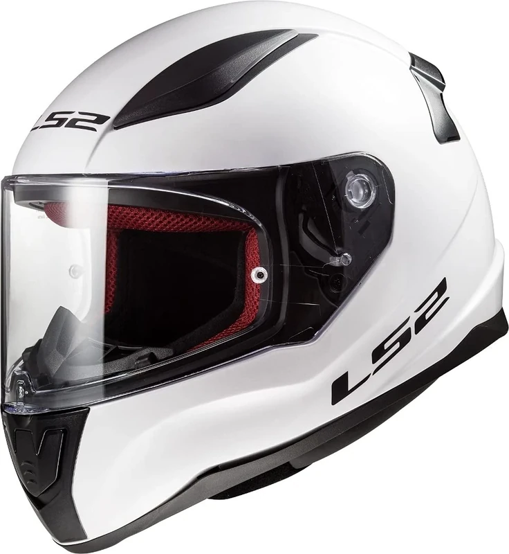 LS2 Full Face Quick Helmet - White, XX-Large