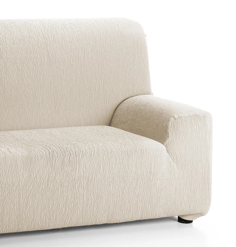 Martina Home 3 Seater Stretch Sofa Cover, Fabric, Ivory White, 3 Plazas (170 a 220 cm) - Image 1