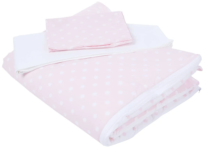 Italbaby Dotted for You Cradle Set, Rosa, Multi-Color, One Size