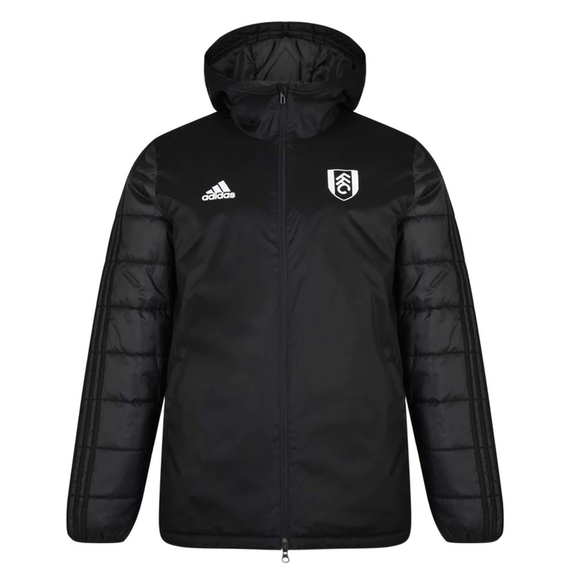 Adidas Men Condivo 18 Winter Jacket - Black/White, XX-Large - Image 1