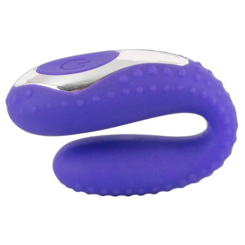 You2Toys Blowjob Vibrator Purple/Silver 12.5 cm