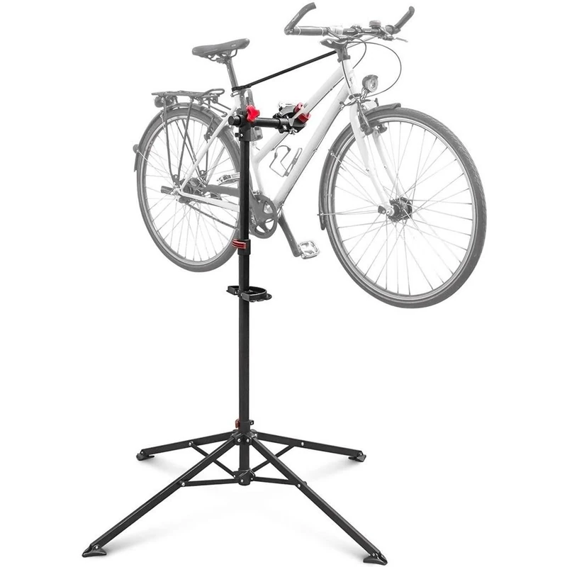 BAKAJI 2815627, Bicycle Repair Stand Unisex-Adult, Black, 104 x 104 x 113/194 cm