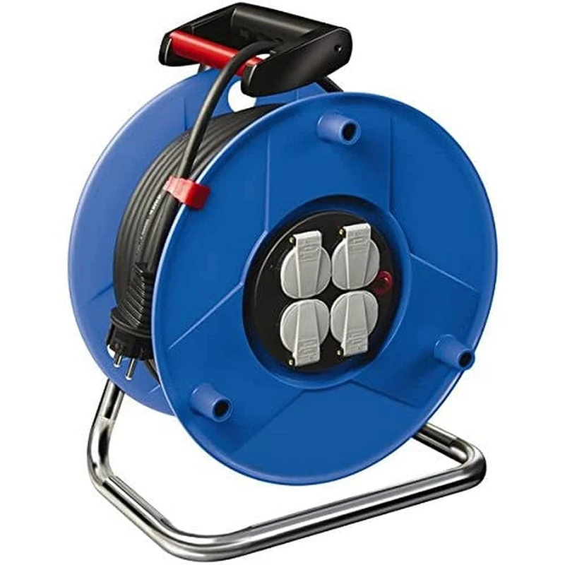 Brennenstuhl 1205066007 Cable Reels, 230 V, Black, 50 M