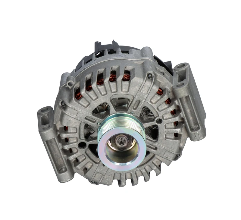 VALEO 439895 Alternator Alternator Charge current: 200 Amp Grooves: 7 grooves Pulley diameter: 51 mm Voltage: 14 V Rotation direction: CLOCKWISE - Image 1