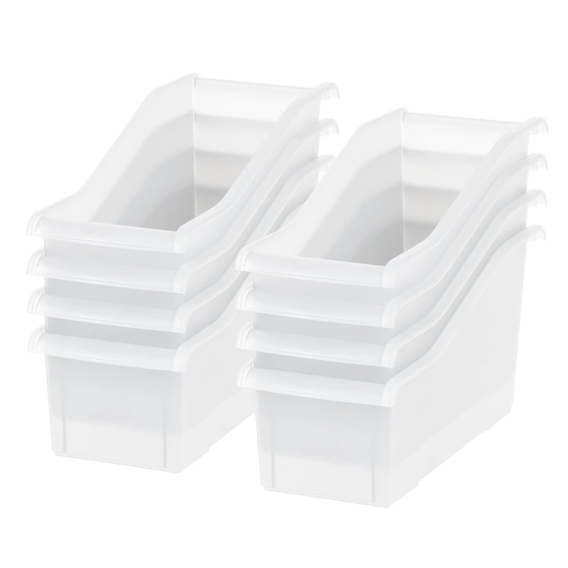 IRIS Connecting Book and Paper Storage Container, Large-8 Pack