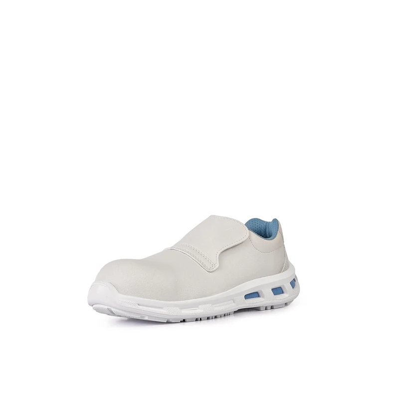 U-Power Red Lion® Blanco, Metal free, White without strings, Safety Shoes Low, Infinergy Insert, Comfortable & Lightweight, Water Repellent, Anti Slip (White 41)