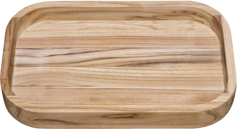 Tramontina Teak Wood Serving Tray - 40 x 25 cm - Churrasco Essencial