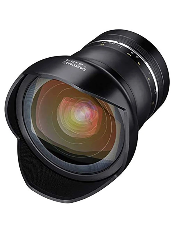 Samyang SYXP14-C XP 14mm f/2.4 High Speed Wide Angle Lens for Canon EF with Built-in AE Chip, Black