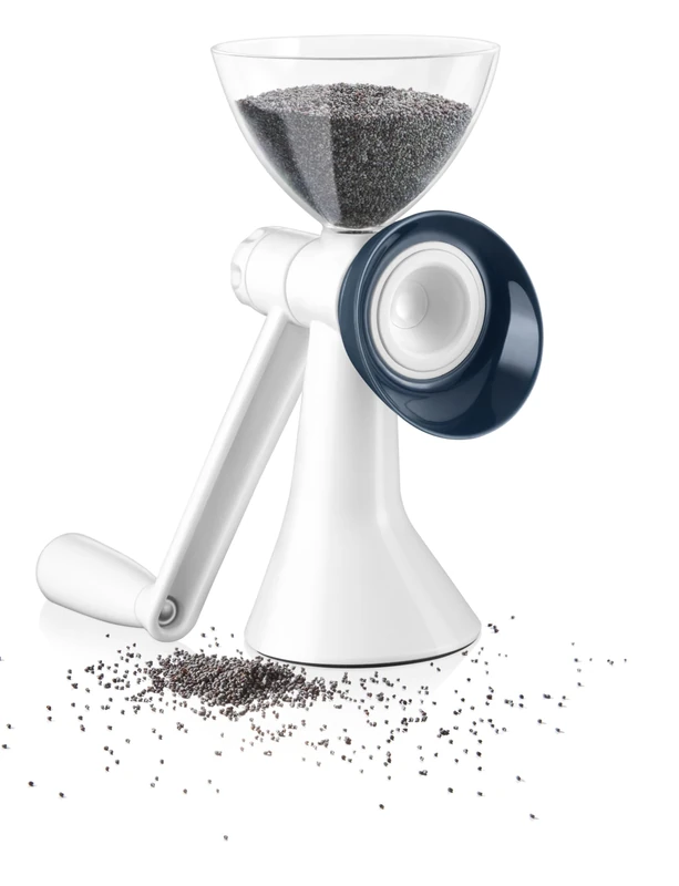 Tescoma Poppy Seed Grinder Handy, Silicone, beige, 13.1 x 10.7 x 21 cm - Image 1