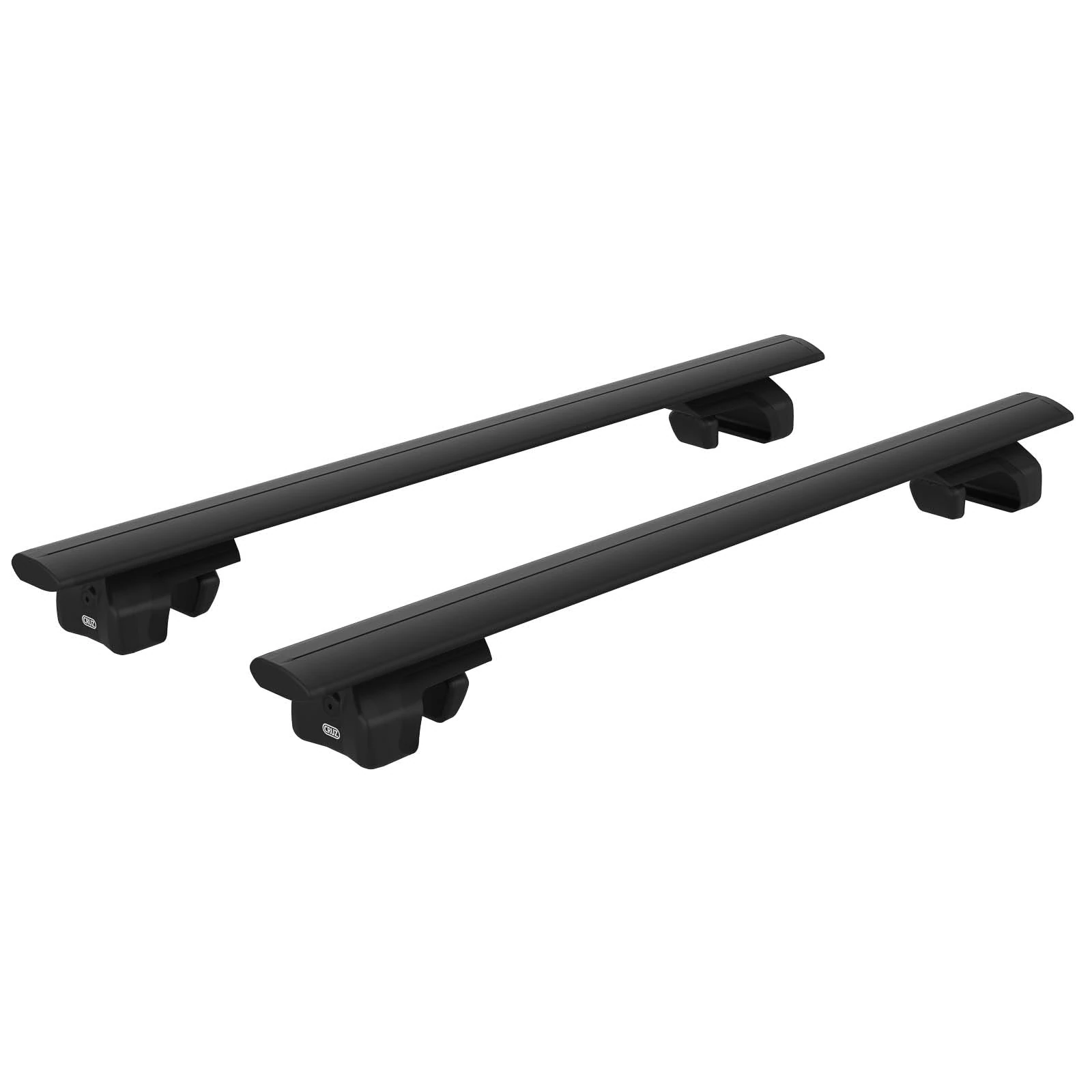 Cruz Arearicambi - Roof Rack Bars Model Airo Dark T aerodynamiche Aluminium Black 128 cm