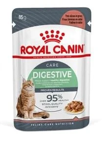 Royal Canin Digestive Care in Gravy Adult Cat Pouches 85g (Pack of 48)