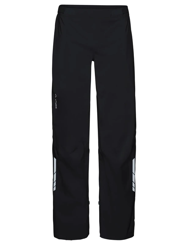 VAUDE Men 409970105400 Moab Rain Pants - Black, Large - Image 1