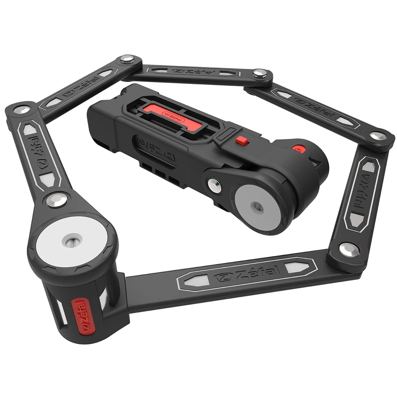 Zefal 4917A K-Traz F16 Folding Lock, Black, 71 cm - Image 1