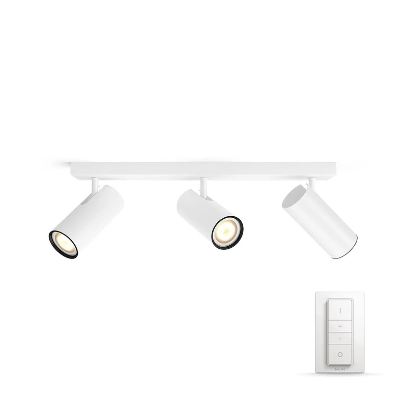 BURATTO bar/Tube White 3X with dimmer Switch