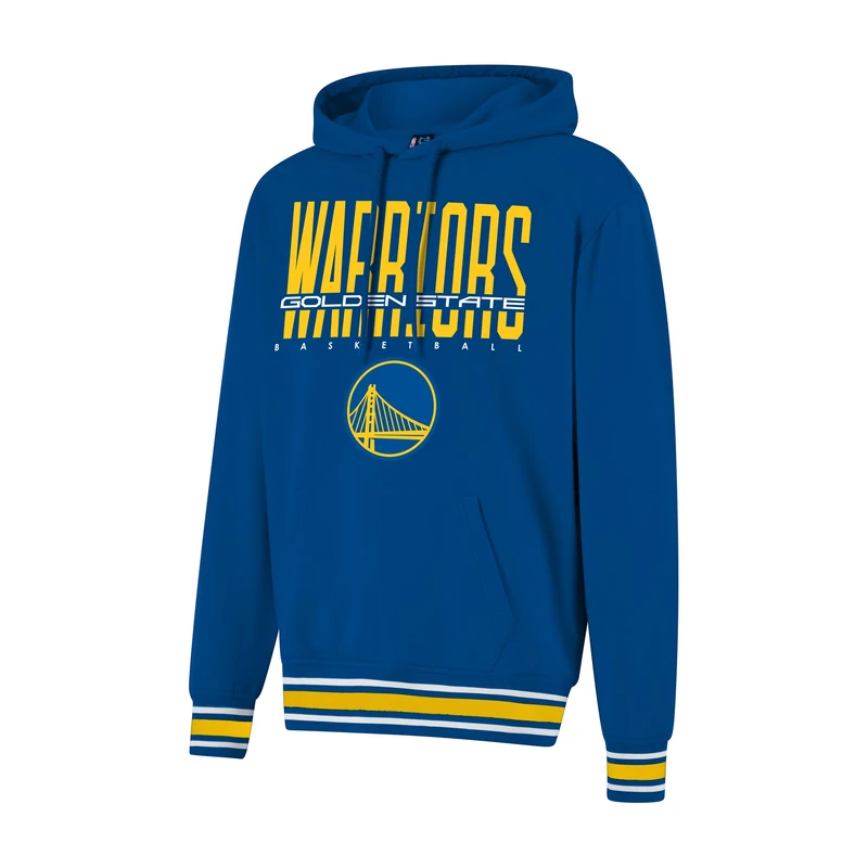 Ultra Game NBA Men's Stripe Soft Fleece Pullover Hoodie Sweatshirt