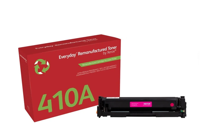 Everyday by Xerox Compatible HP 410A CF413A Magenta Toner, Standard Capacity, Remanufactured