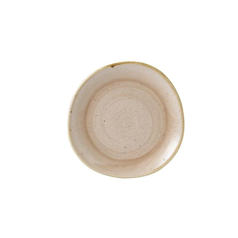 Churchill Stonecast Round Plate Nutmeg Cream 210mm