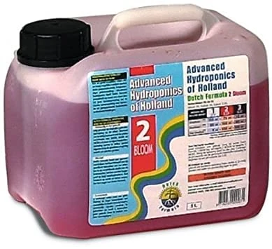 Advanced Hydroponics Dutch Formula Bloom 2 Fertiliser (5L)
