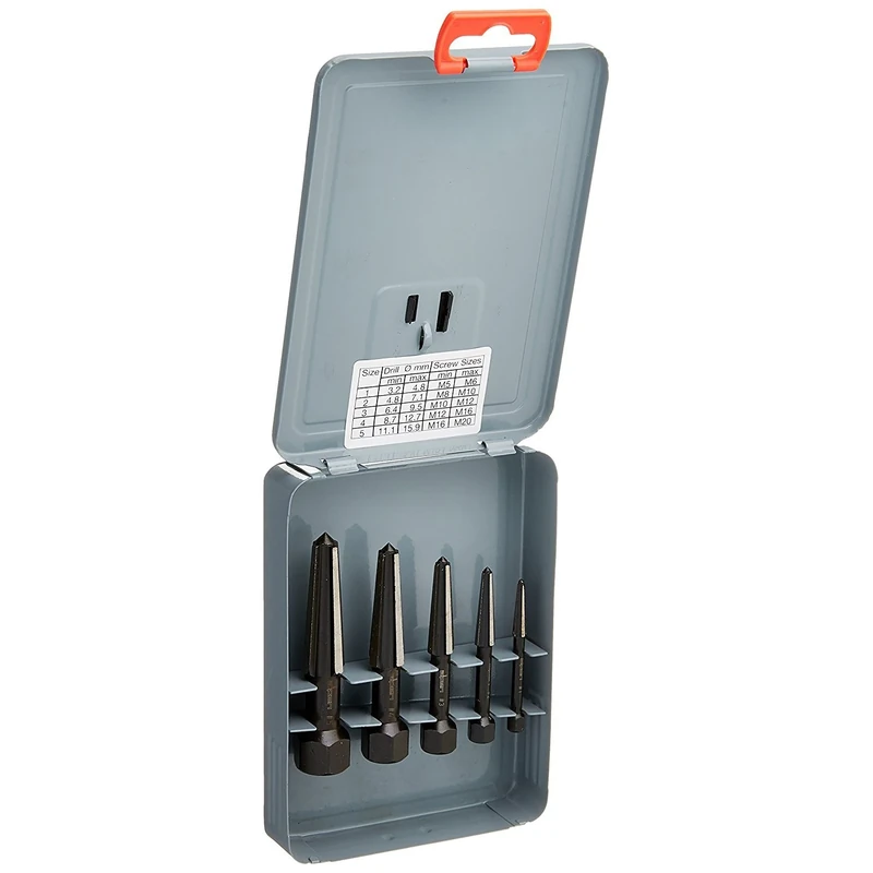 Alpen 902003100 Screw-Remover Set M5-M20 5 Pcs., 0 V, Grey - Image 1