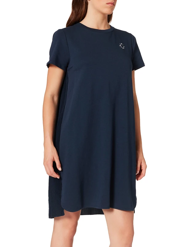 Marc O'Polo Denim Women's 844218159225 Dress, Blue (Lunar Blue 879), S