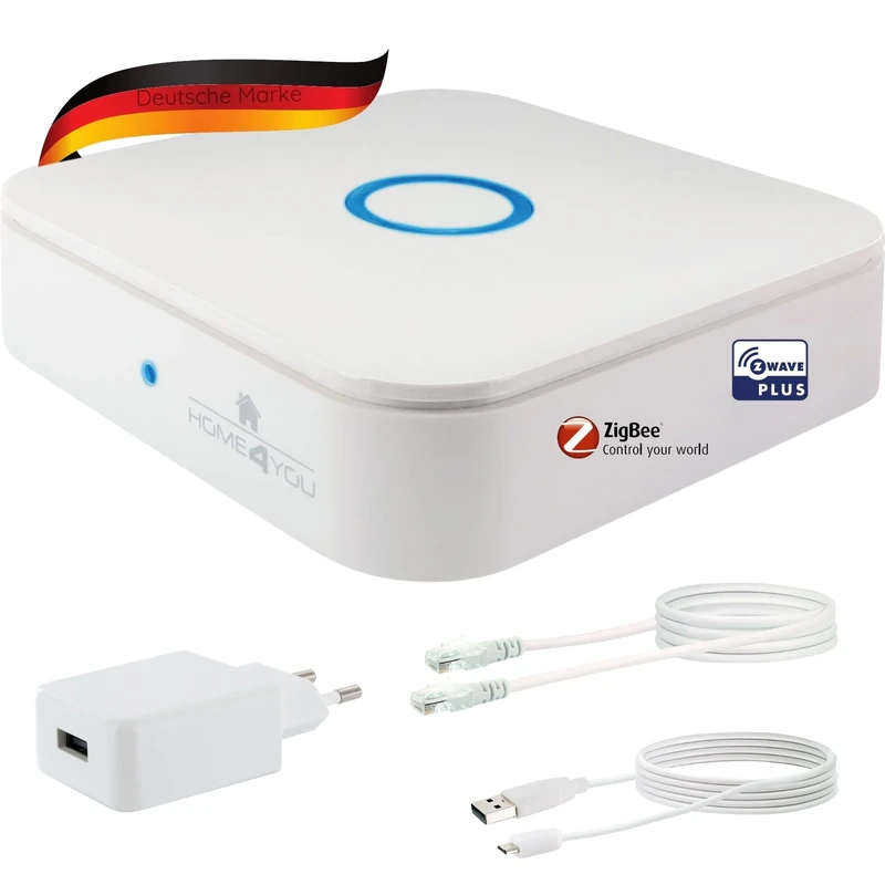 SCHWAIGER HA102 Gateway 2nd Generation Z-Wave Plus + Zigbee