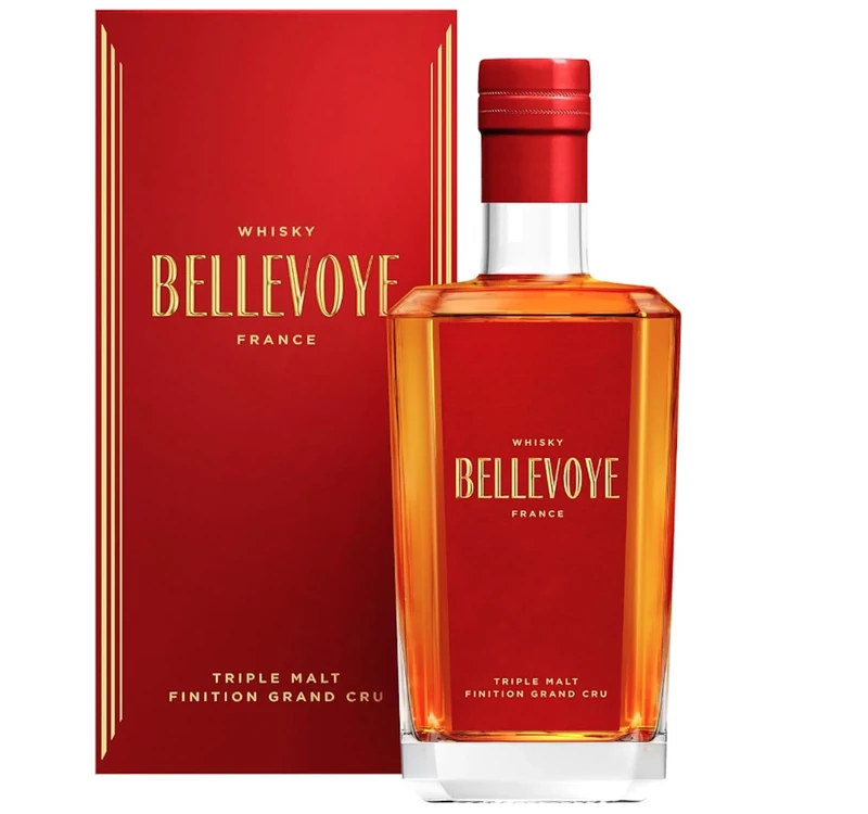 Bellevoye Red French Malt Whisky, 700 ml