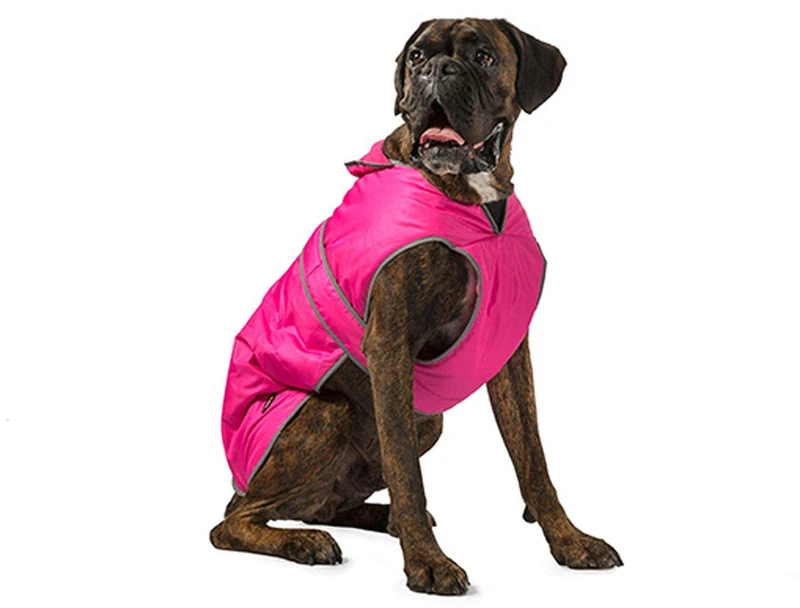 Ancol Muddy Paws All Weather Stormguard Coat . Pink Size Large ( Length 50cm, up to 79cm girth)