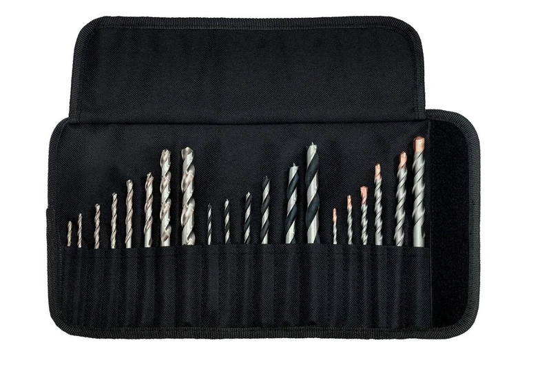Metabo Drill Assortment Roll Bag SP, 20 Pieces