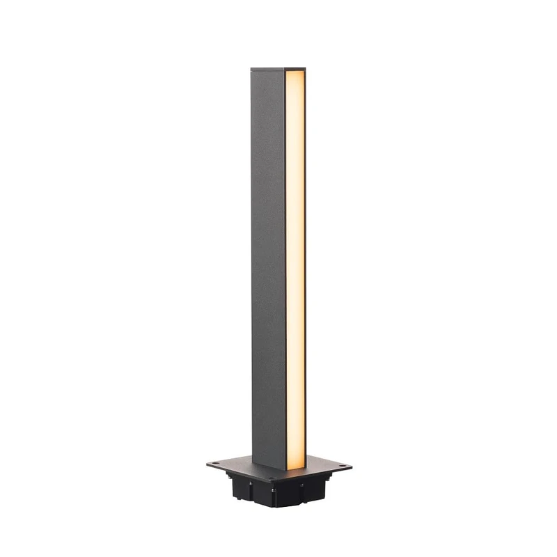 SLV Floor lamp H-POL/LED Outdoor Lighting for Paths, Walls, entrances, Outdoor Garden lamp / IP55 3000K 35W 1400 700lm Anthracite