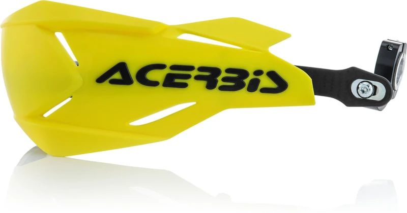 Acerbis Moto Hand Guards, Yellow//Black, Size Unifit - Image 1