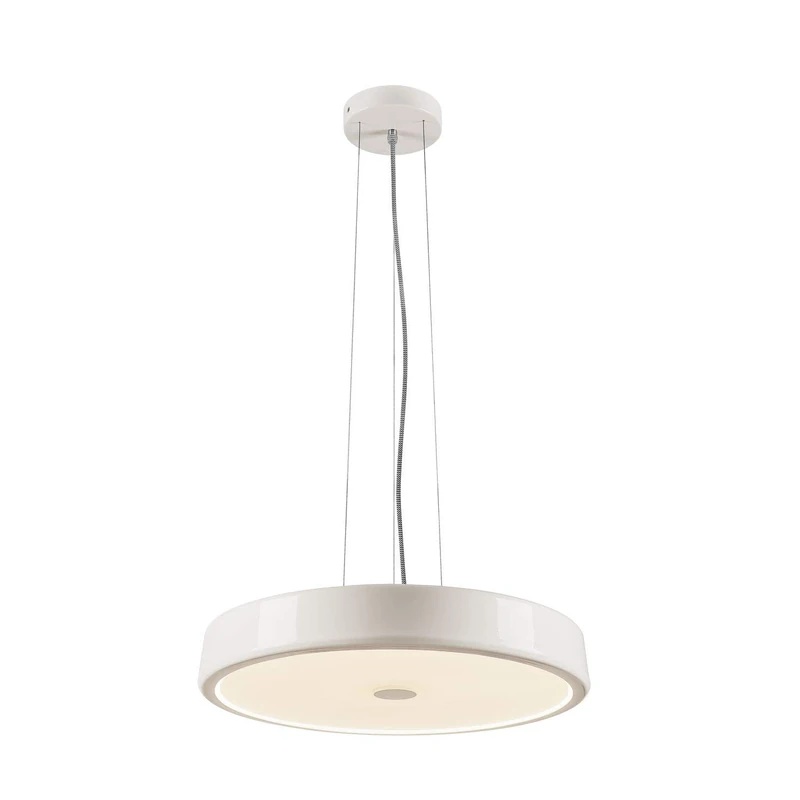 SLV Sphera Light Aluminium/Acrylic Glass, White - Image 1