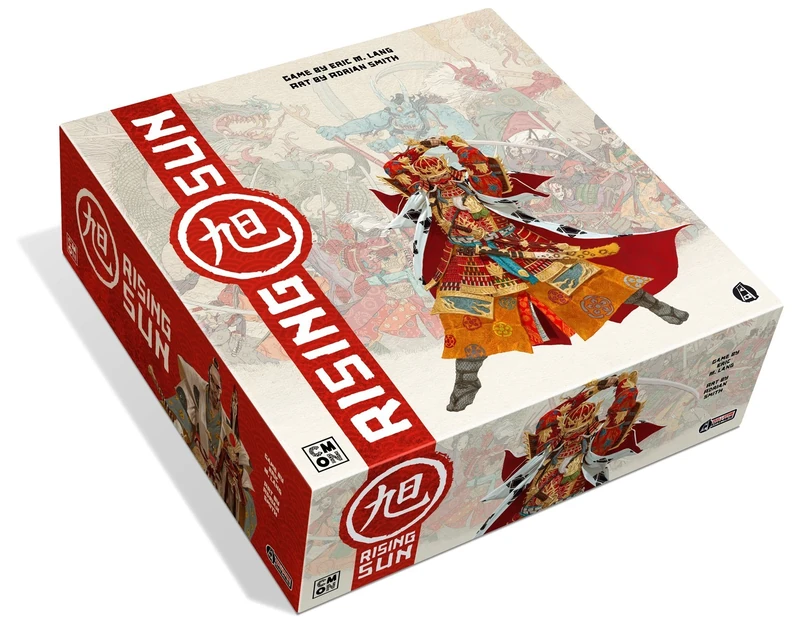 CMON | Rising Sun | Miniatures Board Game | Ages 14 Plus | 3-5 Players | 90-120 Minutes Playing Time