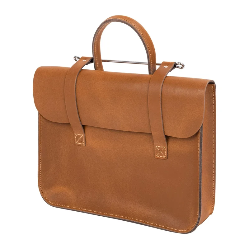Oxford Traditional Leather MC2-OAK Sheet Music Carry Case, Antique Oak - Image 1