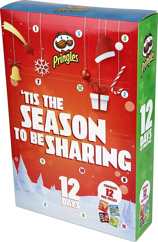 Chips Pringles Season To Be Sharing 12 Days Advent Calendar - Image 1
