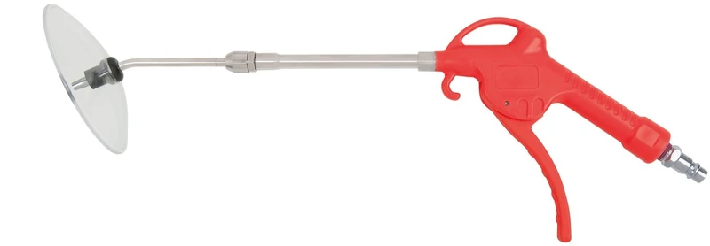 KS Tools 515.1906 Telescopic Pneumatic Air Blow Gun 90 190 mm with Shield