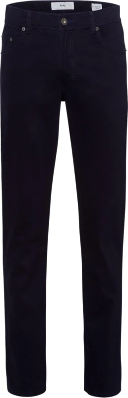 Brax Men's 80-2000 Straight Leg Trousers, Blue (Perma Blue 21), W34/L32