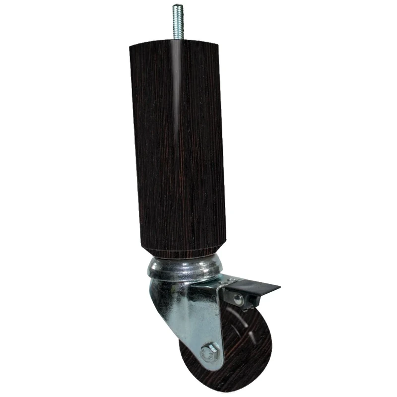 Margot Praticonfort Without Brake, 4 Pieces, Wood, wenge, Single - Image 1