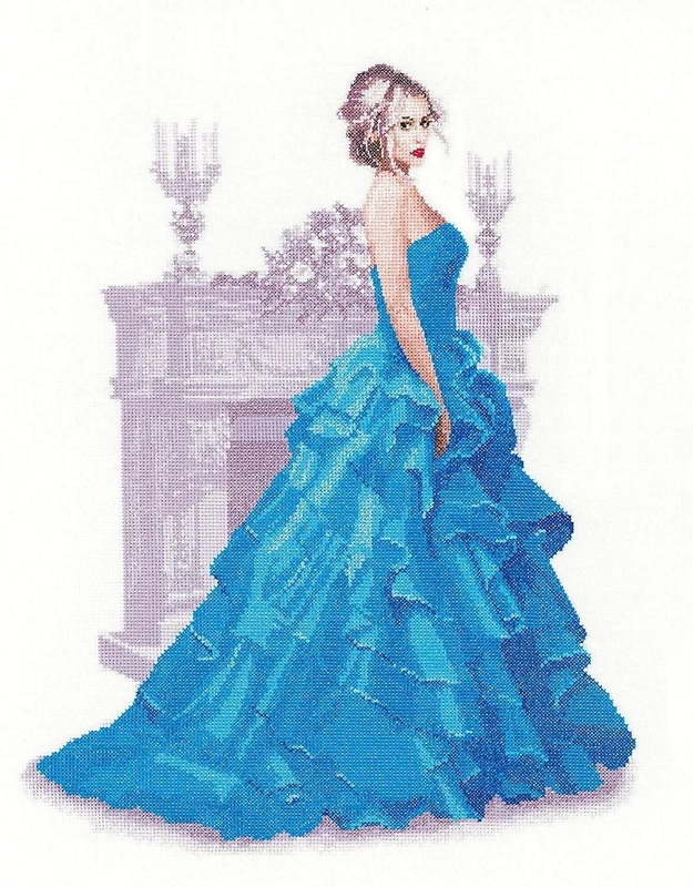 Heritage Crafts Heritage Aida Isla (A) Counted Cross Stitch Kit JLIL1426-A 12 x 16 inch, Multicoloured