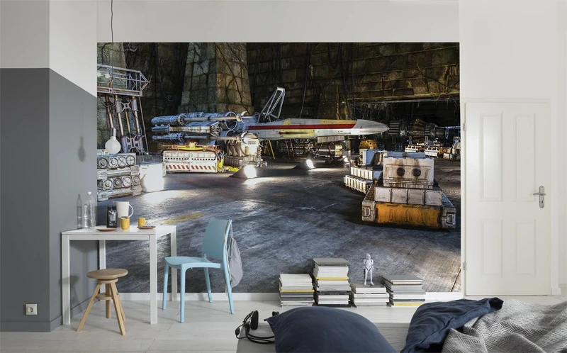 Komar 8-4000 Star Wars Rebel Base Mural Wallpaper, Multi-Colour, 368 x 254 cm