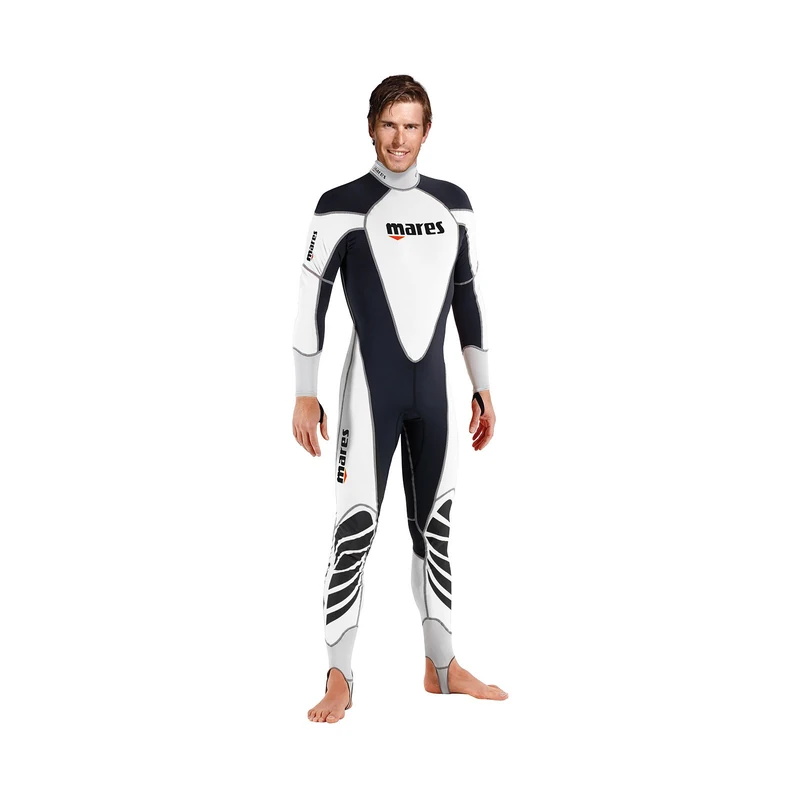 Mares 412525 Wetsuit, Men, White, 4