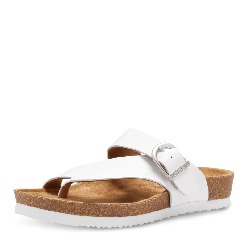 Eastland Women's Shauna Sandal, White, 5 UK