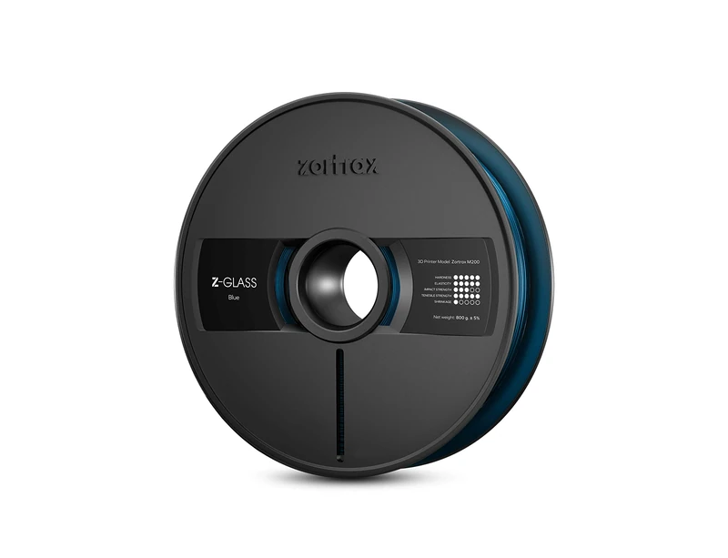 Zortrax 5902280822318 Z-Glass Filament, 1.75 mm, 800 g, Neon Yellow