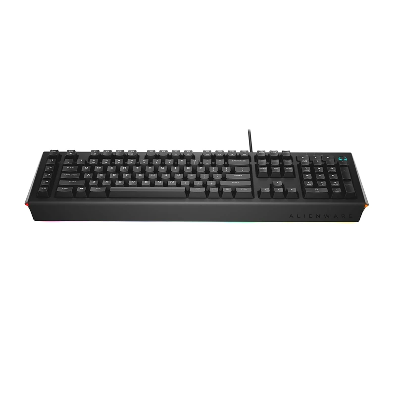 Dell Alienware Advanced Gaming Tastatur, AlienFX Beleuchtung, Anti-Ghosting, Multimedia-Tasten