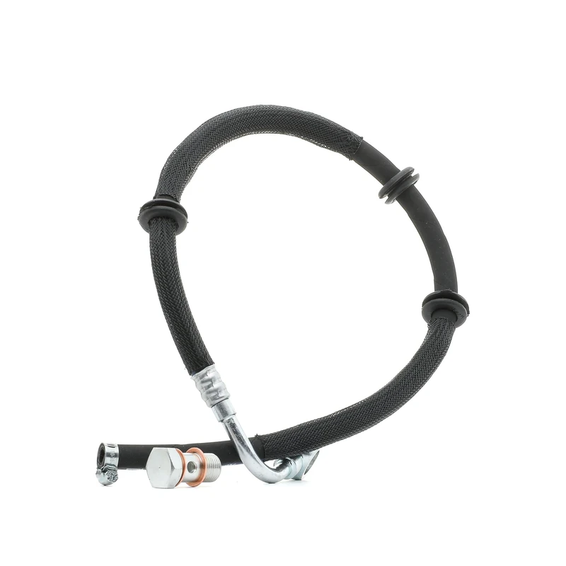 Meyle Black Rubber Hydraulic Hose, Steering - Hose Line, Single Item