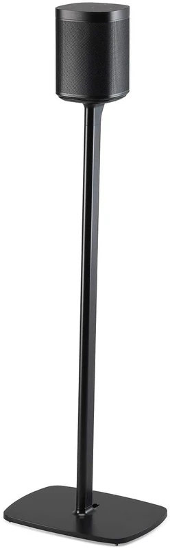 Flexson Floor Stand for Sonos One, One SL and Play:1 - Black (single)