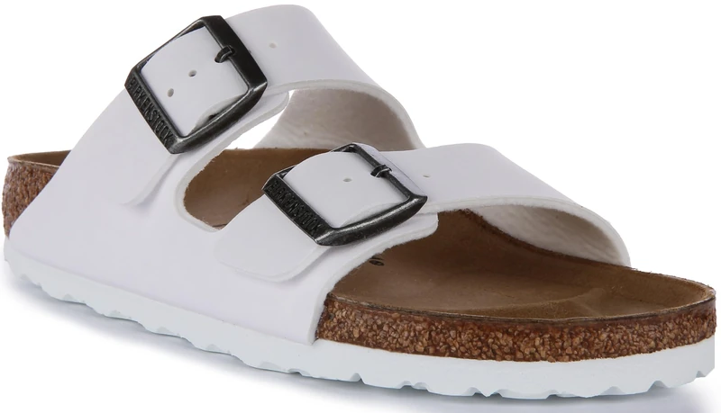 Birkenstock Arizona, Women's Sandals, White (Blanc Blanc), 7 UK (40 EU)