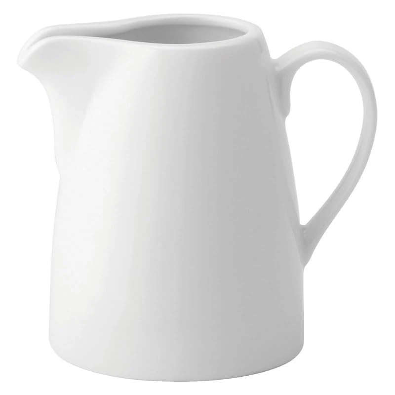Utopia Anton Black Fine China, Z03058-000000-B01006, Jug 10oz (28cl) (Box of 6)